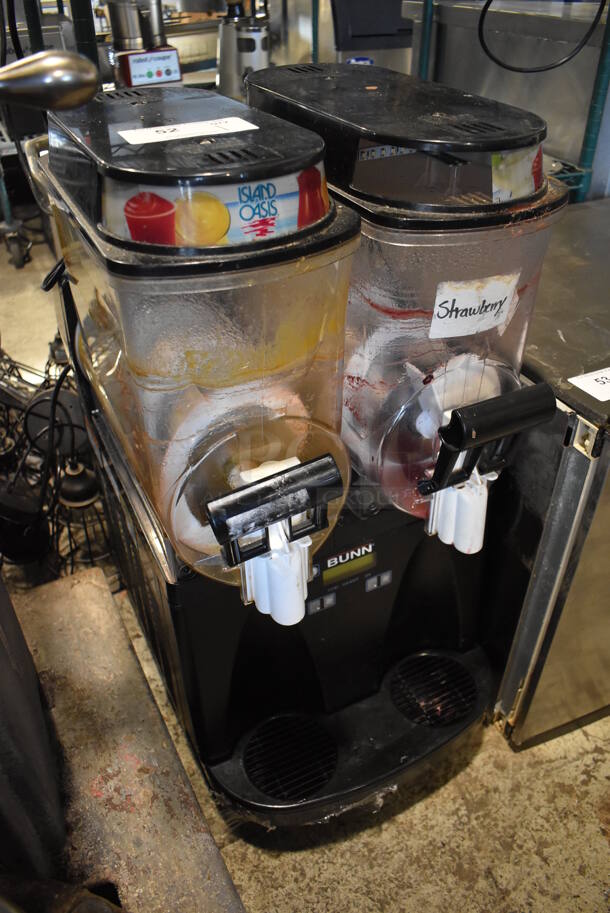 2015 Bunn ULTRA-2 Stainless Steel Commercial Countertop 2 Hopper Slushie Machine. 120 Volts, 1 Phase. 16x26x31. Tested and Working! - Image 3 of 6