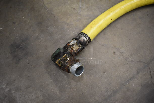 Yellow Gas Hose. 40" - Image 3 of 4