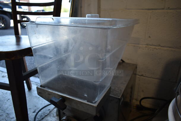 Olde Tyme PN2 Stainless Steel Commercial Countertop Single Hopper Peanut Butter Mill Nut Grinder. 115 Volts, 1 Phase. Tested and Working! - Image 4 of 7