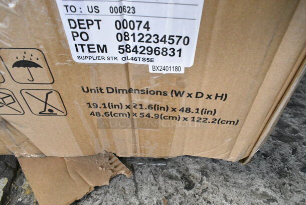 BRAND NEW SCRATCH AND DENT! Galanz GL46TS5E Metal Cooler w/ Freezer. 115 Volts, 1 Phase. Tested and Working! - Image 3 of 5