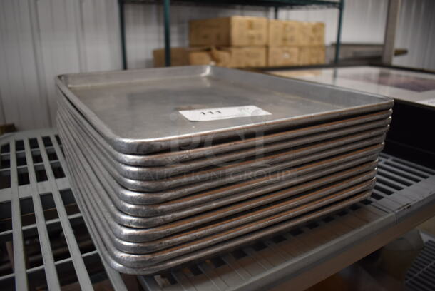 11 Metal Half Size Baking Pans. 13x18x1. 11 Times Your Bid! - Image 4 of 5