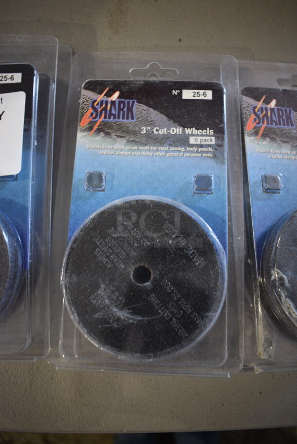 6 BRAND NEW! Shark 3" Cut Off Wheels. 6 Times Your Bid! - Image 2 of 2