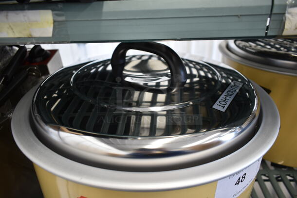 BRAND NEW SCRATCH AND DENT! 2023 RiceMaster Town 57138 Stainless Steel Commercial Countertop Rice Cooker. 230 Volts, 1 Phase.  - Image 8 of 8