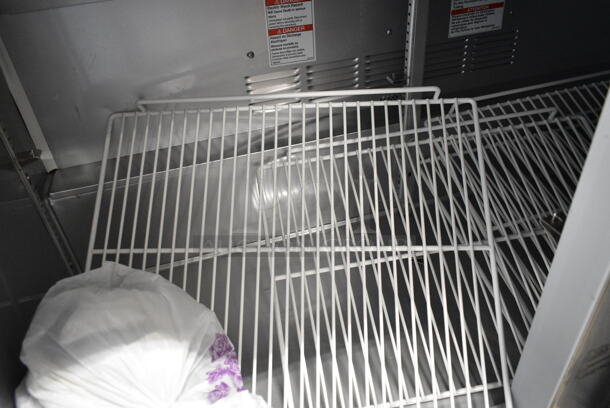 Beverage Air UCR48AHC Stainless Steel Commercial 2 Door Undercounter Cooler on Commercial Casters. 115 Volts, 1 Phase. Tested and Working!
 - Image 7 of 8