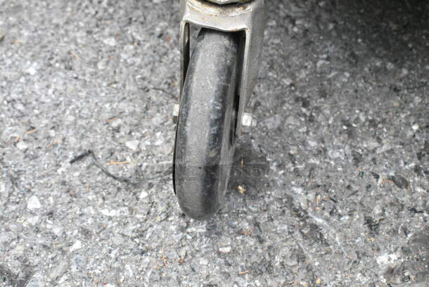 Poly 2 Tier Cart on Commercial Casters.  - Image 3 of 3