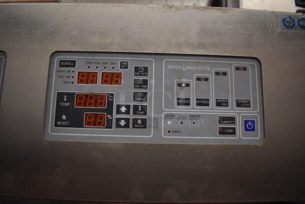 Paris Croissant SD-1 Stainless Steel Commercial 2 Half Size Door Reach In Dough Conditioner. 220 Volts. 31x45x76 - Image 4 of 7