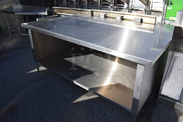 Stainless Steel Table w/ Under Shelf. 84x54x36 - Image 3 of 5