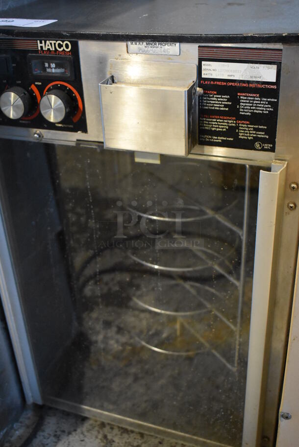 Hatco FDW-1 Metal Commercial Countertop Warming Cabinet Merchandiser. 120 Volts, 1 Phase. 18x20x27.5. Tested and Working! - Image 3 of 7