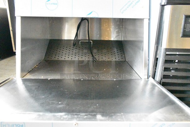 BRAND NEW SCRATCH AND DENT! 2024 ServIt 423TCW46 Stainless Steel Commercial 46 Gallon First-In First-Out Chip Warmer / Merchandiser. 120 Volts, 1 Phase. Tested and Working! - Image 8 of 9