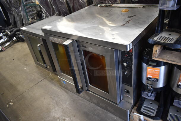 Blodgett Zephaire Stainless Steel Commercial Full Size Convection Oven w/ View Through Doors and Thermostatic Controls.  - Image 3 of 7