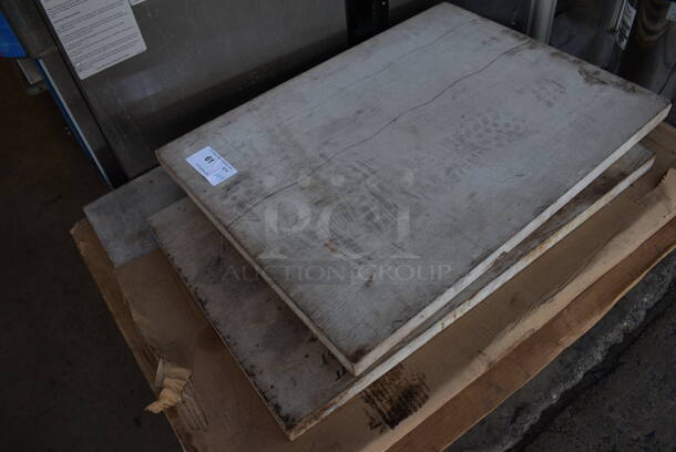 ALL ONE MONEY! Lot of 5 Various Cooking Stones for Pizza Oven. Includes 23x31x1.5 - Image 2 of 4