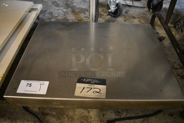 Yamato Model DPI-500 Metal Commercial Countertop Food Portioning Scale. 24x22x25. Tested and Does Not Power On - Image 2 of 3