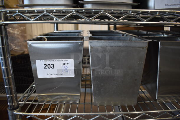 18 Stainless Steel Drop In Bins for Subway Make Line. 7x5.25x7. 18 Times Your Bid! - Image 2 of 3