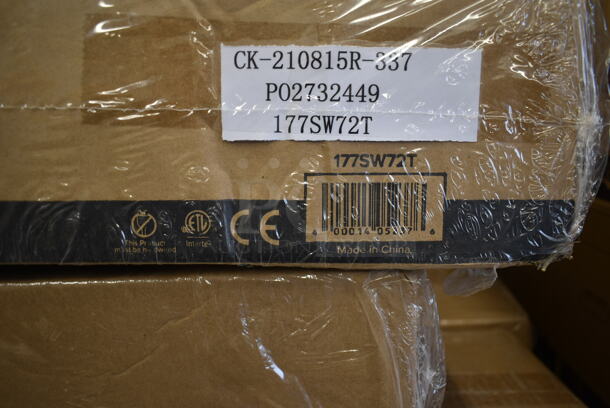 PALLET LOT of 36 BRAND NEW SCRATCH AND DENT! Avantco 177SW72T Stainless Steel Commercial 72" High Wattage Strip Warmer with Toggle Controls. Stock Picture Used as Gallery. 36 Times Your Bid! - Image 6 of 6