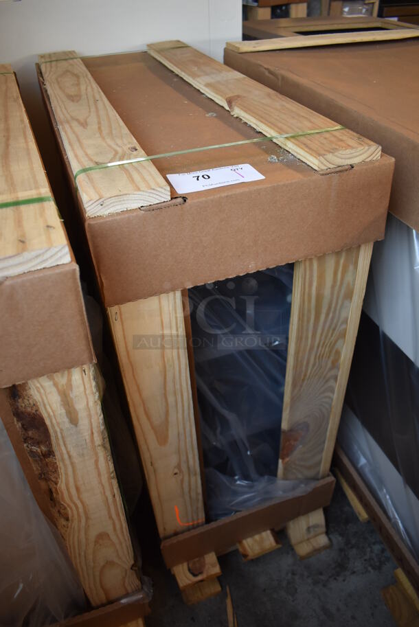 BRAND NEW IN CRATE! Royston 62102802-004 Metal Counter. 12x29x27 - Image 3 of 8