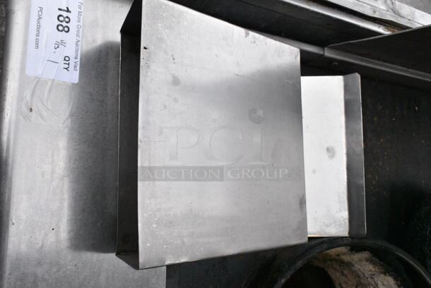 Stainless Steel Commercial Gas Powered Single Burner Wok Range.  - Image 5 of 8