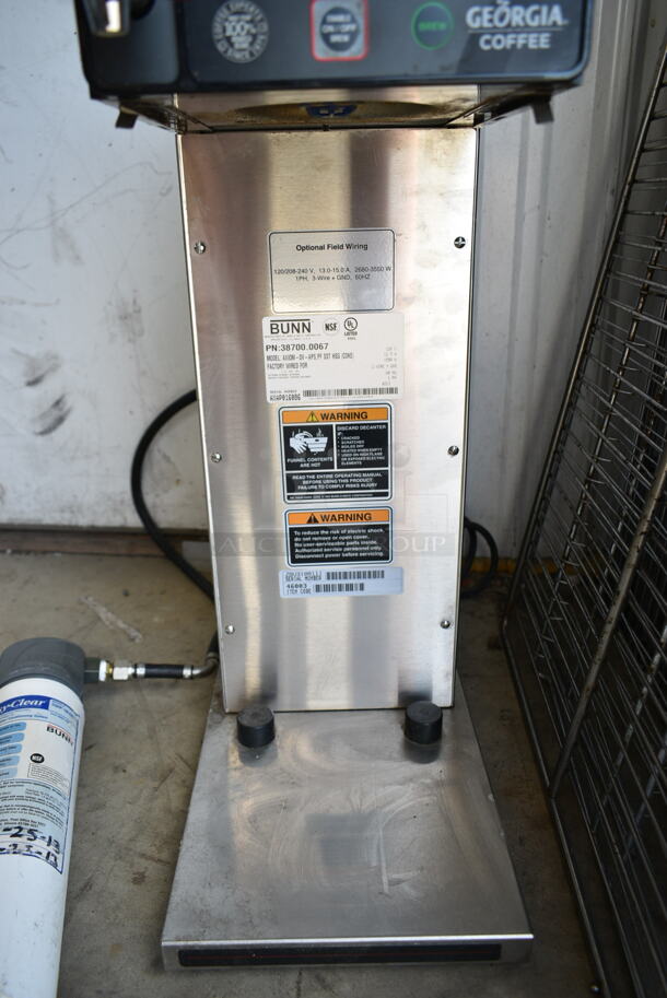 Bunn AXIOM-DV-APS Stainless Steel Commercial Countertop Coffee Machine w/ Hot Water Dispenser. 120 Volts, 1 Phase.  - Image 3 of 5