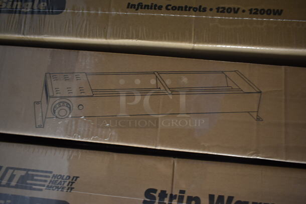PALLET LOT of 54 BRAND NEW SCRATCH AND DENT! ServIt 423SWI48CP Stainless Steel Commercial 48" High Wattage Strip Warmer with Infinite Controls. Stock Picture Used as Gallery. 54 Times Your Bid! - Image 5 of 5