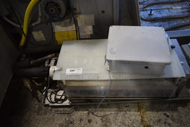 Maja Stainless Steel Commercial Flake Ice Machine / Rotating Evaporator for Ice Production on a Fishing Vessel. 59x18x12 - Image 3 of 6