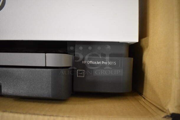 IN ORIGINAL BOX! HP OfficeJet Pro 9015 Countertop Copier Scanner Printer. 17.5x11x12 - Image 3 of 3
