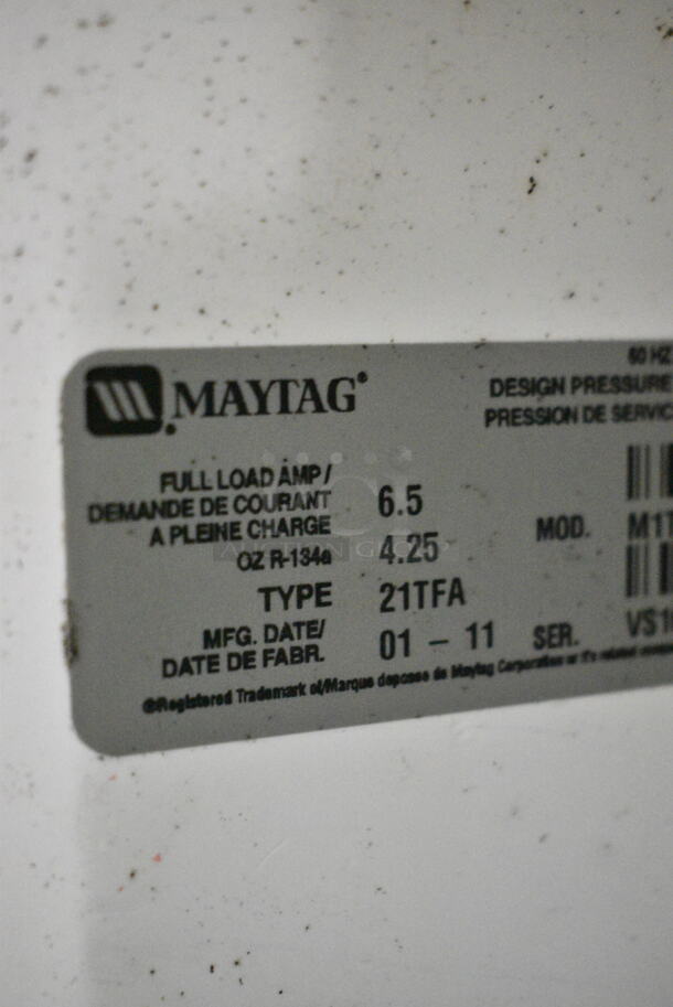 Maytag M1TXEMMWW04 Metal Cooler w/ Freezer. 115 Volts, 1 Phase. Tested and Working! - Image 8 of 8