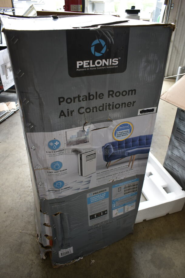 IN ORIGINAL BOX! Pelonis PAPO8R1BWT Portable Air Conditioner. 8,000 BTU. 115 Volts, 1 Phase. - Image 5 of 9
