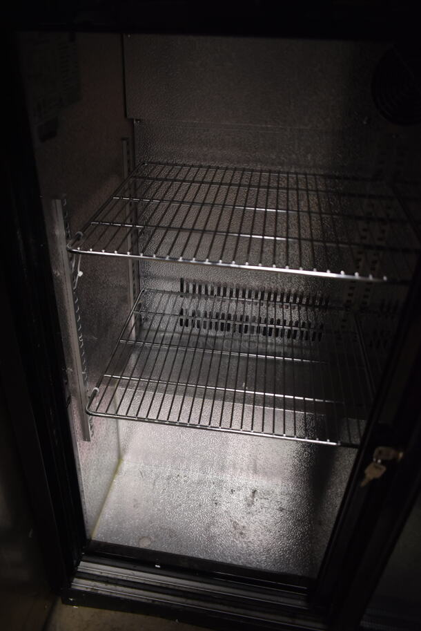 Unity Metal Commercial 2 Door Back Bar Cooler Merchandiser. 115 Volts, 1 Phase. Tested and Powers On But Does Not Get Cold - Image 3 of 5