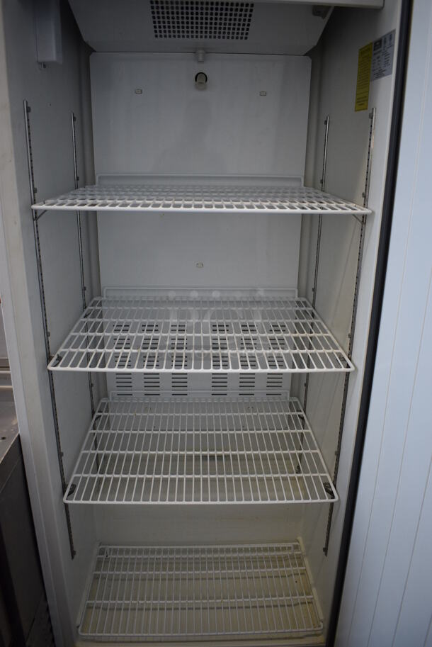 Arctic Air AWR25 Metal Commercial Single Door Reach In Cooler on Commercial Casters. 115 Volts, 1 Phase. 31x29x77. Tested and Powers On But Does Not Get Cold - Image 5 of 7