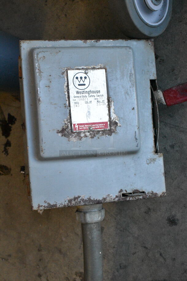 Hobart M802 Metal Commercial Floor Style 80 Quart Planetary Dough Mixer. 240 Volts, 3 Phase. - Image 6 of 7