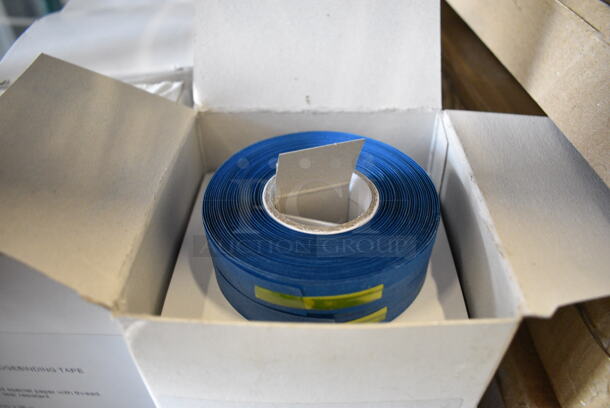10 Boxes of 10 BRAND NEW! Regulus Edgebinding Tape Filo Blue. Total of 100 Rolls. 10 Times Your Bid!
