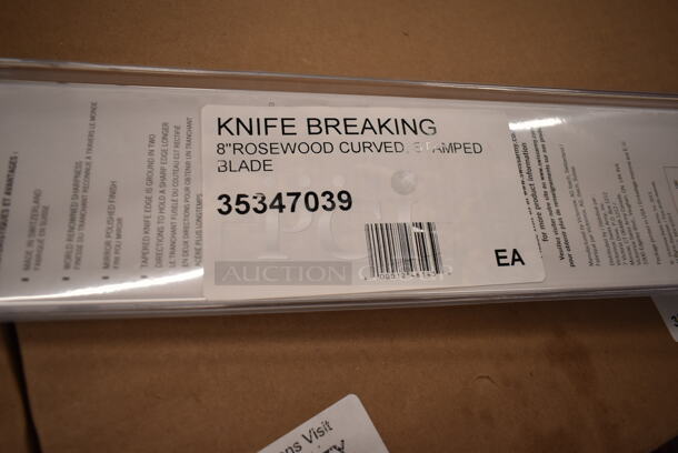 PALLET LOT of 62 BRAND NEW Boxes Including 500CFT Lavex White C-Fold Standard Weight Towel - 2400/Case, 500MFT Lavex Natural Brown Kraft M-Fold (Multifold) Towel - 4000/Case, 577756M1SD 546 Piece First Aid Kit Cabinet, 35347039 8" Curved Breaking Knife with Wood Handle, 4067000990 Antunes 7000990 Platen Sheet for VCT-2 - 10/Pack, Metal Fry Baskets, 433NHTBIO EcoChoice 1/6 Standard Size Biodegradable Standard-Duty Plastic T-Shirt Bag - 500/Case 62 Times Your Bid! - Image 5 of 12