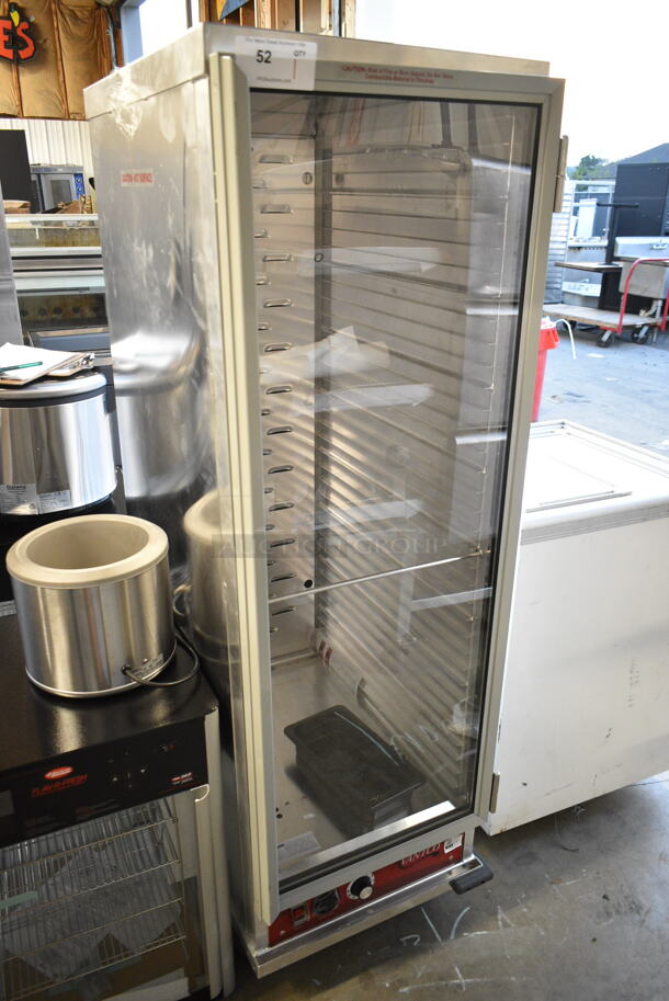 BRAND NEW SCRATCH AND DENT! 2024 Avantco 177HEAT1836I Full Size Insulated Heated Holding Cabinet with Clear Door . 120 Volts, 1 Phase. Tested and Working! - Image 5 of 7