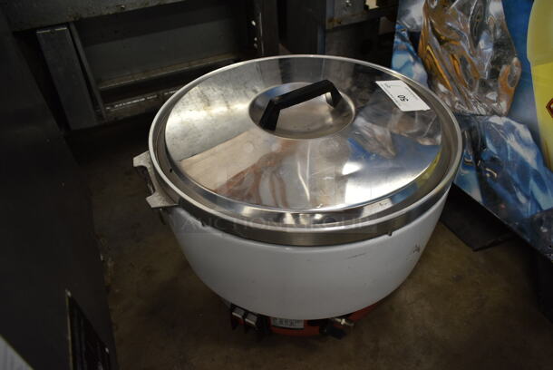 Kashiwa Metal Commercial Countertop Gas Powered Rice Cooker. - Image 3 of 9