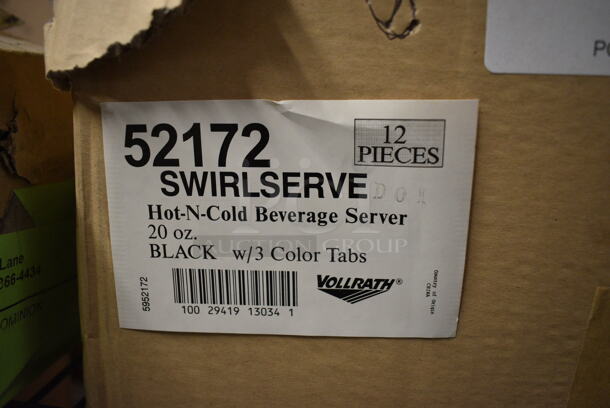 6 BRAND NEW IN BOX! Vollrath Black Poly Insulated Servers. 6 Times Your Bid! - Image 3 of 3