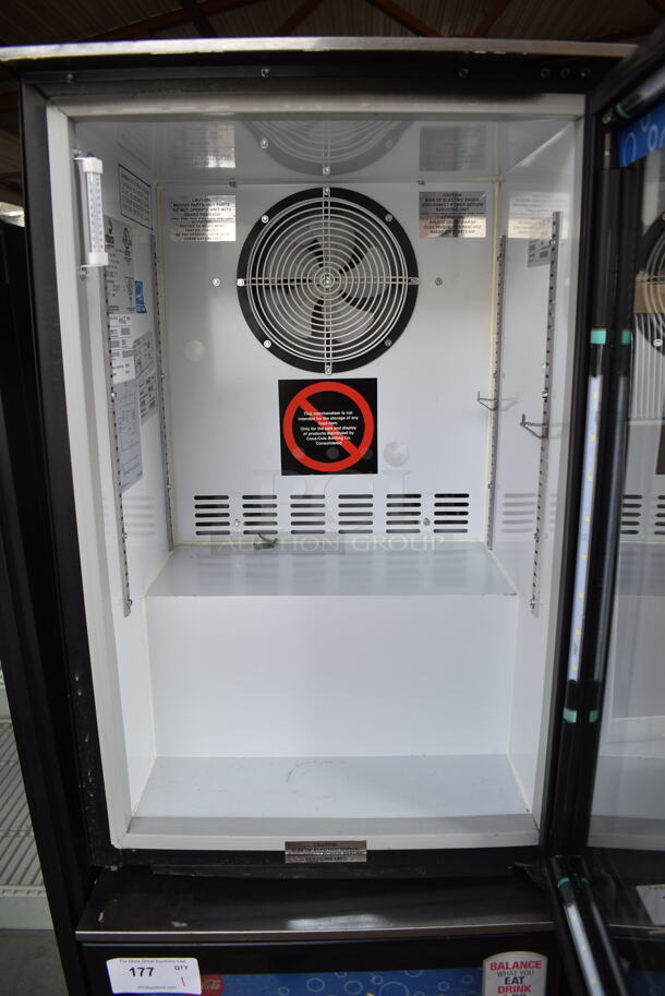 Imbera EVC04 Metal Commercial Single Door Mini Cooler Merchandiser. 115 Volts, 1 Phase. Tested and Working! - Image 3 of 4