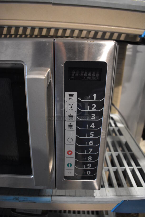 Amana Stainless Steel Commercial Countertop Microwave Oven. 115 Volts, 1 Phase. - Image 3 of 7