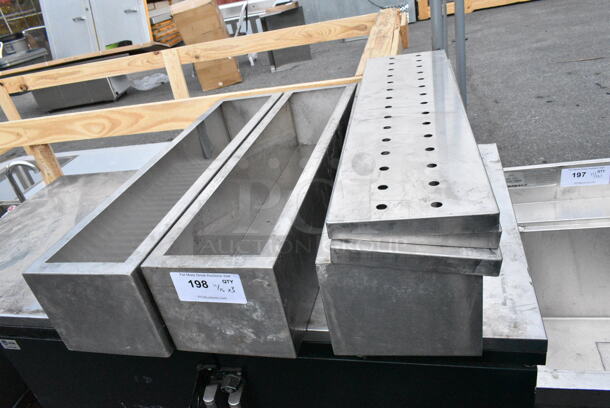 3 Metal Bins. 3 Times Your Bid! - Image 1 of 3