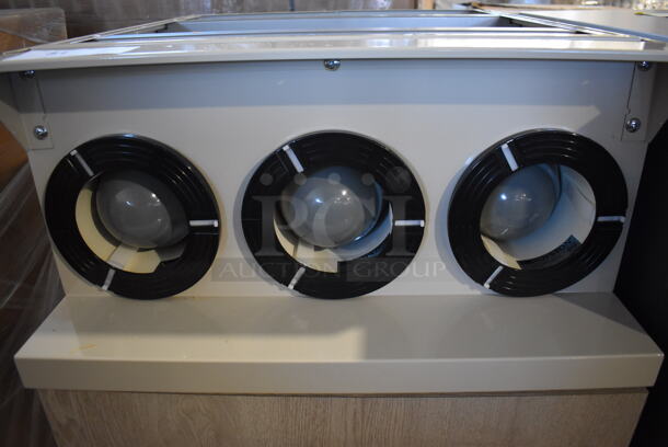 BRAND NEW! Royston Metal Soda Station w/ 3 Cup Dispensers and 2 Doors. 24x31x27 - Image 5 of 5