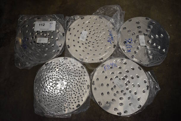 5 BRAND NEW! Metal Pelican Head Grating Blades; KD-3/16, KD-1/2, Two KD-5/16, KD-GD. 9.25x9.25. 5 Times Your Bid! - Image 1 of 10