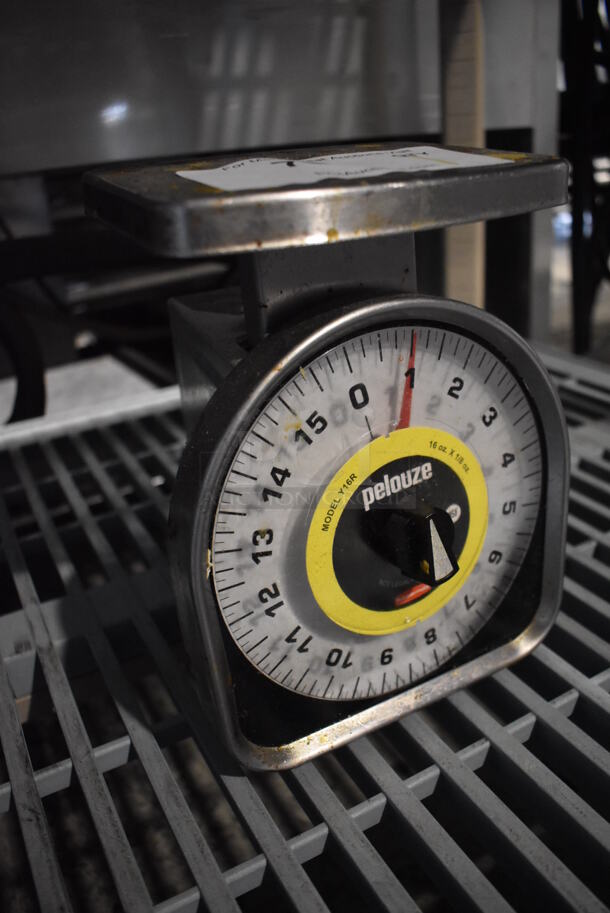 Pelouze Metal Countertop Food Portioning Scale. - Image 2 of 4