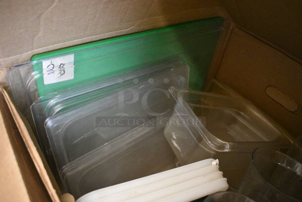 ALL ONE MONEY! Lot of Various Poly Items Including Pitchers, Bins and Lids - Image 3 of 3