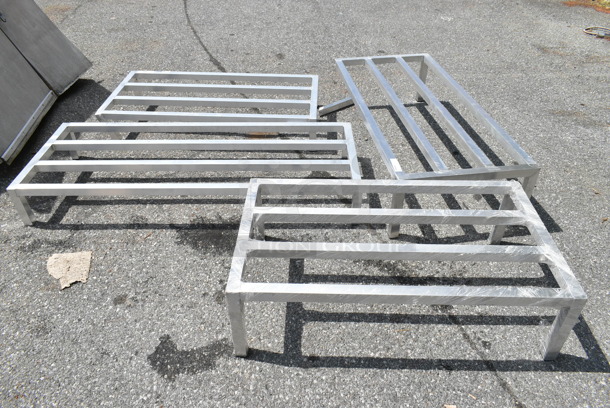 4 BRAND NEW SCRATCH AND DENT! Regency Aluminum Dunnage Racks; 600DUN244212 42x24x12, 600DUN24608 60x24x8, 600DUN24488 48x24x8, 600DUN245412 54x24x12. 4 Times Your Bid! - Image 2 of 9