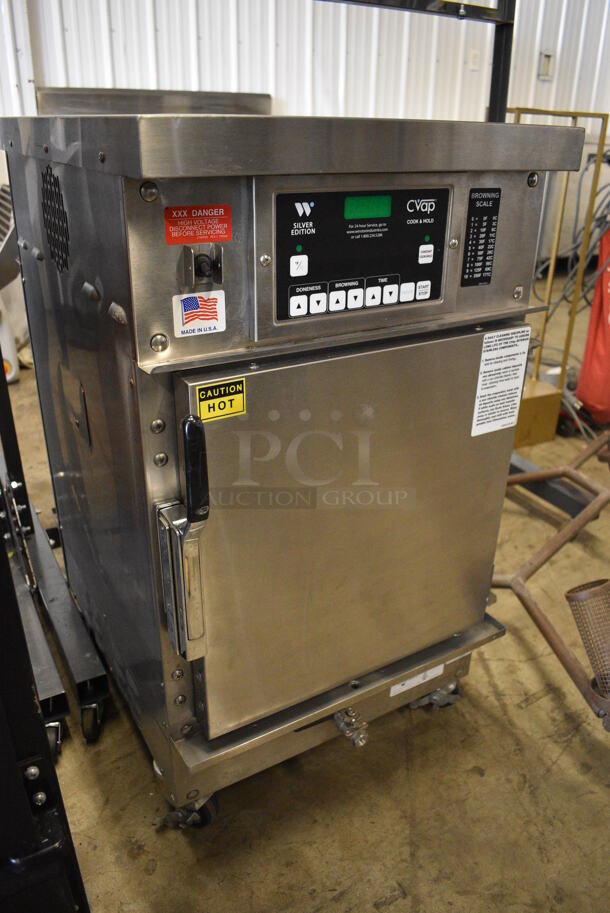 2016 Winston Cvap Model CAC503GR Stainless Steel Commercial Heated Cook and Hold Cabinet on Commercial Casters. 208 Volts, 1 Phase. 20x26x36 - Image 4 of 7