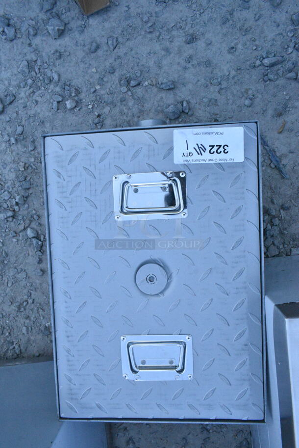 BRAND NEW SCRATCH AND DENT! Metal Grease Trap - Image 2 of 2