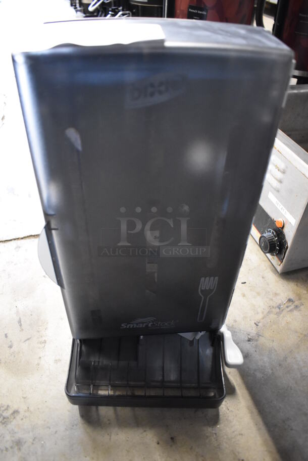ALL ONE MONEY! Lot of 2 Poly Countertop Dispensers; Napkin and Plastic Forks. 8x10x22.5, 9.5x7x18 - Image 7 of 8