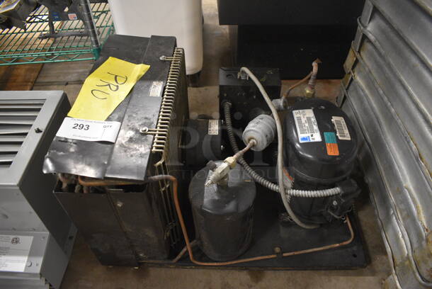 Tecumseh Model AK171ET-038-P2 Commercial Compressor. 208-230 Volts, 1 Phase. 17x24x14