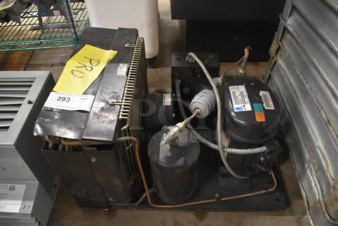 Tecumseh Model AK171ET-038-P2 Commercial Compressor. 208-230 Volts, 1 Phase. 17x24x14