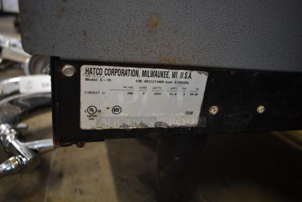 Hatco C-15 Metal Commercial Hot Water Booster Heater. 208 Volts, 3 Phase.  - Image 5 of 5