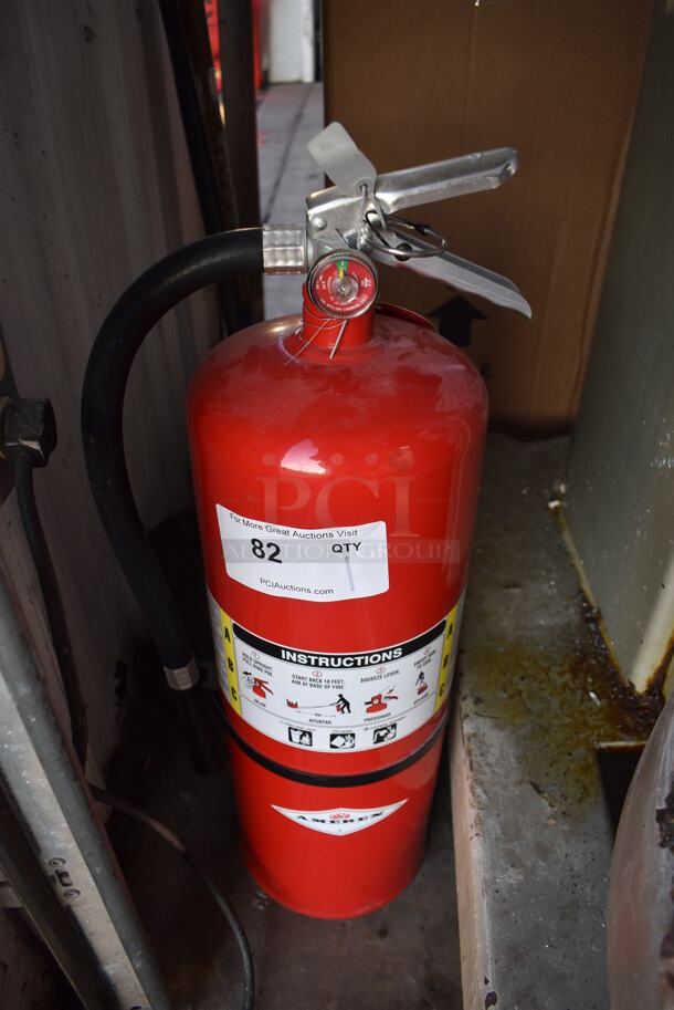 Amerex Fire Extinguisher. Buyer Must Pick Up - We Will Not Ship This Item.  9x7x25 - Image 1 of 4