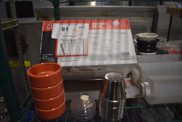 ALL ONE MONEY! Tier Lot of Various BRAND NEW Items Including Knives, Hanging Rack and Metal Portion Cups - Image 4 of 7